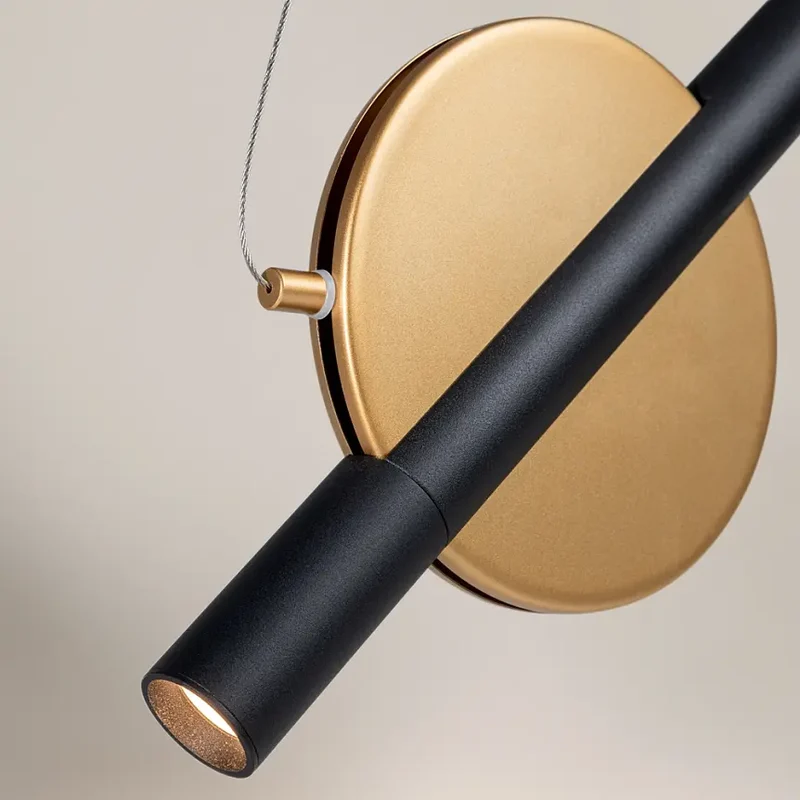 Pendelleuchte – Messingmetall, LED integriert, Höhe 41 cm - Enigma | Maytoni