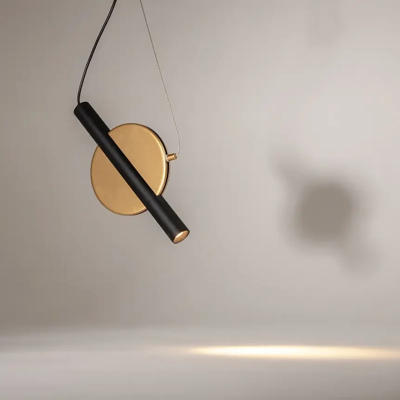 Pendelleuchte – Messingmetall, LED integriert, Höhe 41 cm - Enigma | Maytoni