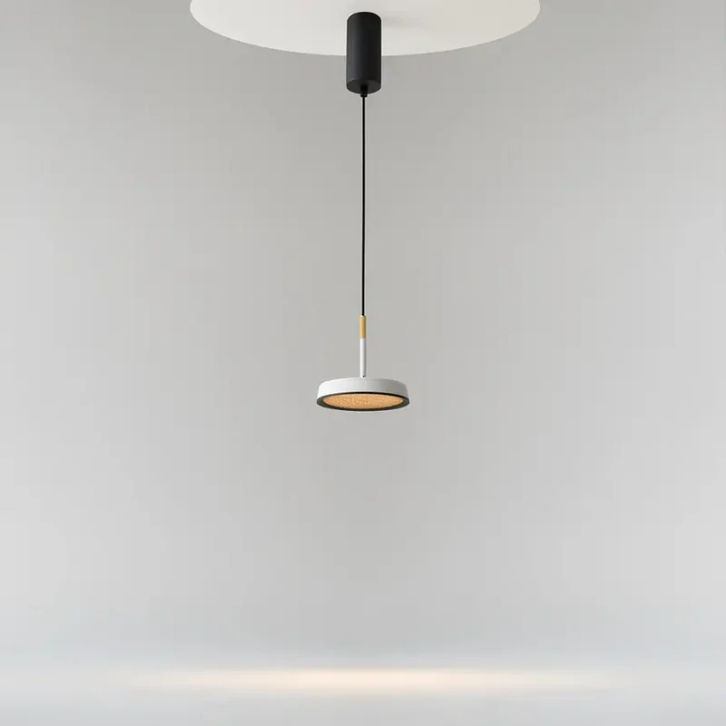 Pendelleuchte – Weiß-Gold Finish, Aluminiumgehäuse, Warmweißes Licht - El | Maytoni