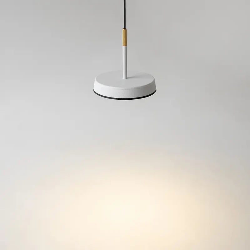 Pendelleuchte – Weiß-Gold Finish, Aluminiumgehäuse, Warmweißes Licht - El | Maytoni
