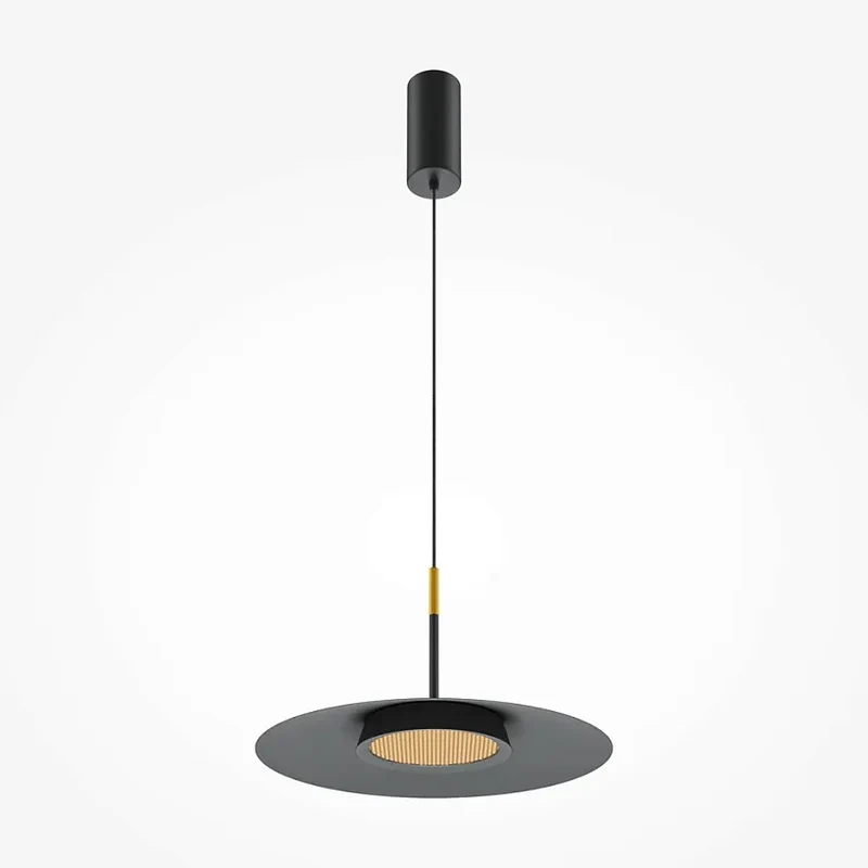 Pendelleuchte – Schwarzes Finish, Aluminiumgehäuse, Warmweißes Licht - El | Maytoni