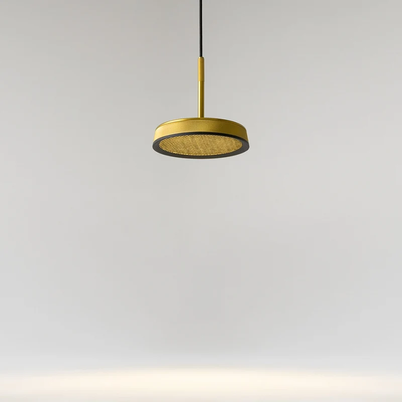 Pendelleuchte – Goldenes Finish, Aluminiumgehäuse, Warmweißes Licht - El | Maytoni