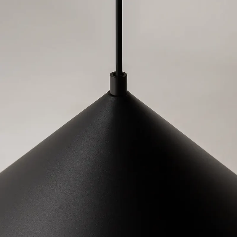 Pendelleuchte – Schwarzer Metallschirm, Einflammige Ausführung, Variable Höhe - Basic colors | Maytoni