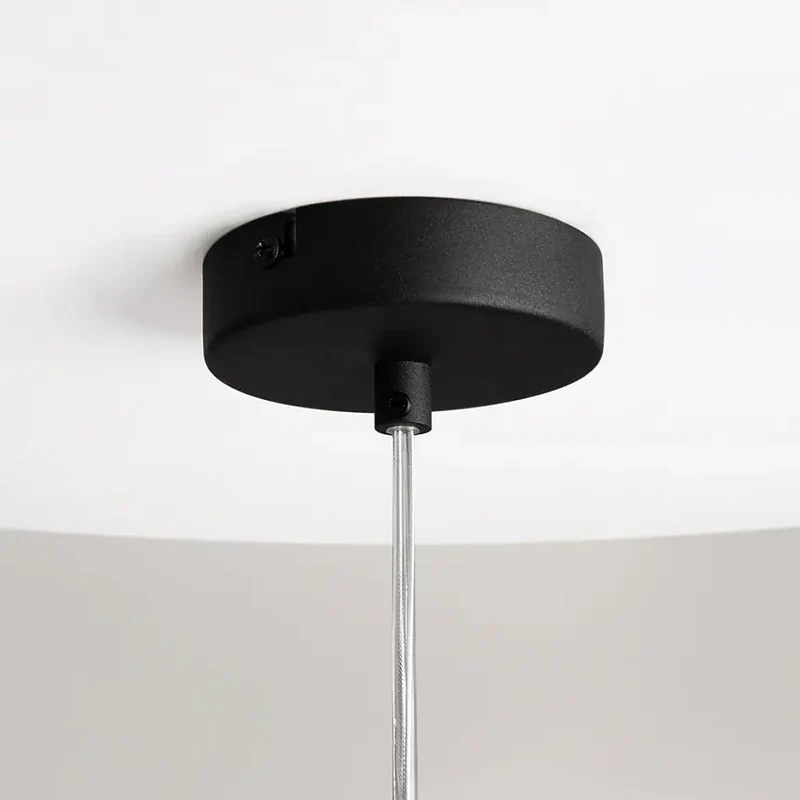 Pendelleuchte – Schwarzes Metall, 60 W E27, Goldglas, Höhe 334 cm - Duality | Maytoni