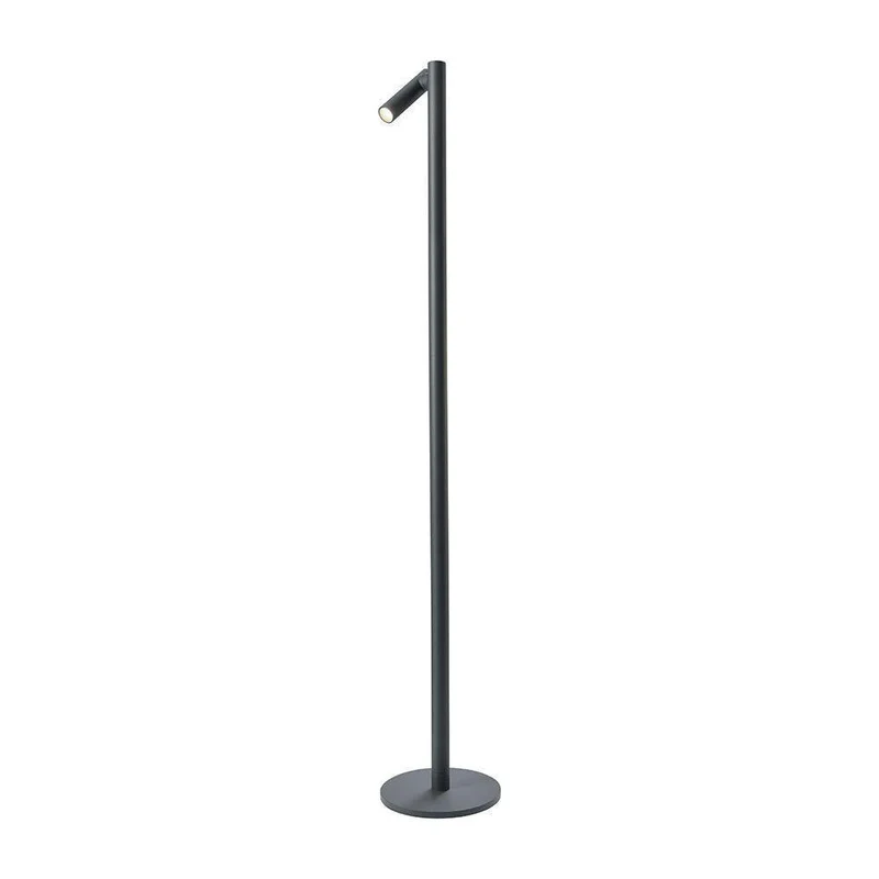 Akku-Stehleuchte – Drehbarer Kopf, Dimmbares Licht, Aluminiumgehäuse - Tubo | Sompex