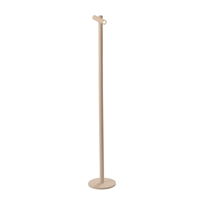 Akku-Stehleuchte – Drehbarer Kopf, Dimmbares Licht, Aluminiumgehäuse - Tubo | Sompex