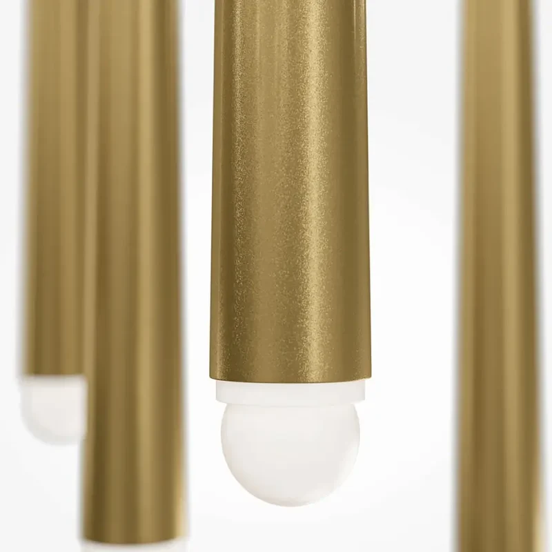 Pendelleuchte – Messingfarbenes Aluminium, 31 W, Ø320 mm - Cascade | Maytoni