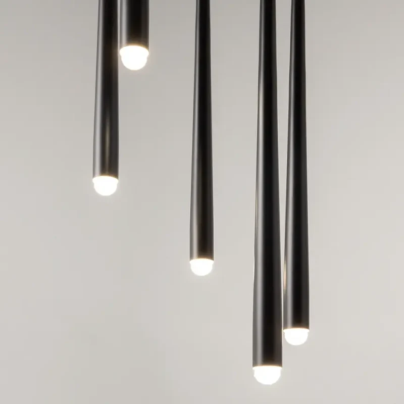 Pendelleuchte – Schwarzes Aluminium, 31 W, Ø320 mm - Cascade | Maytoni