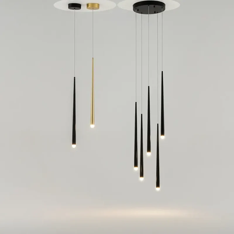 Pendelleuchte – Schwarzes Aluminium, 31 W, Ø320 mm - Cascade | Maytoni