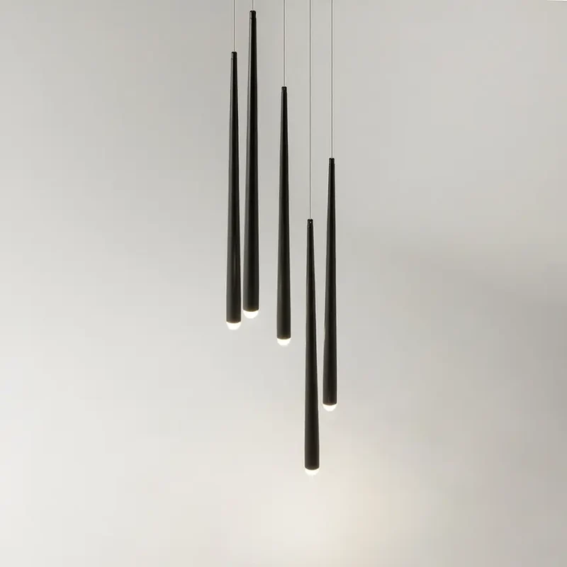 Pendelleuchte – Schwarzes Aluminium, 31 W, Ø320 mm - Cascade | Maytoni