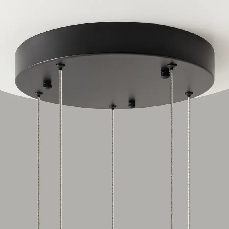 Pendelleuchte – Schwarzes Aluminium, 31 W, Ø320 mm - Cascade | Maytoni