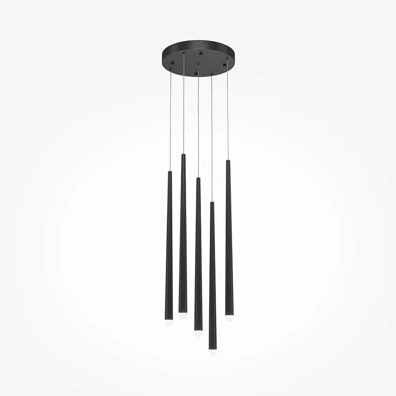 Pendelleuchte – Schwarzes Aluminium, 30 W, 1650 lm - Cascade | Maytoni