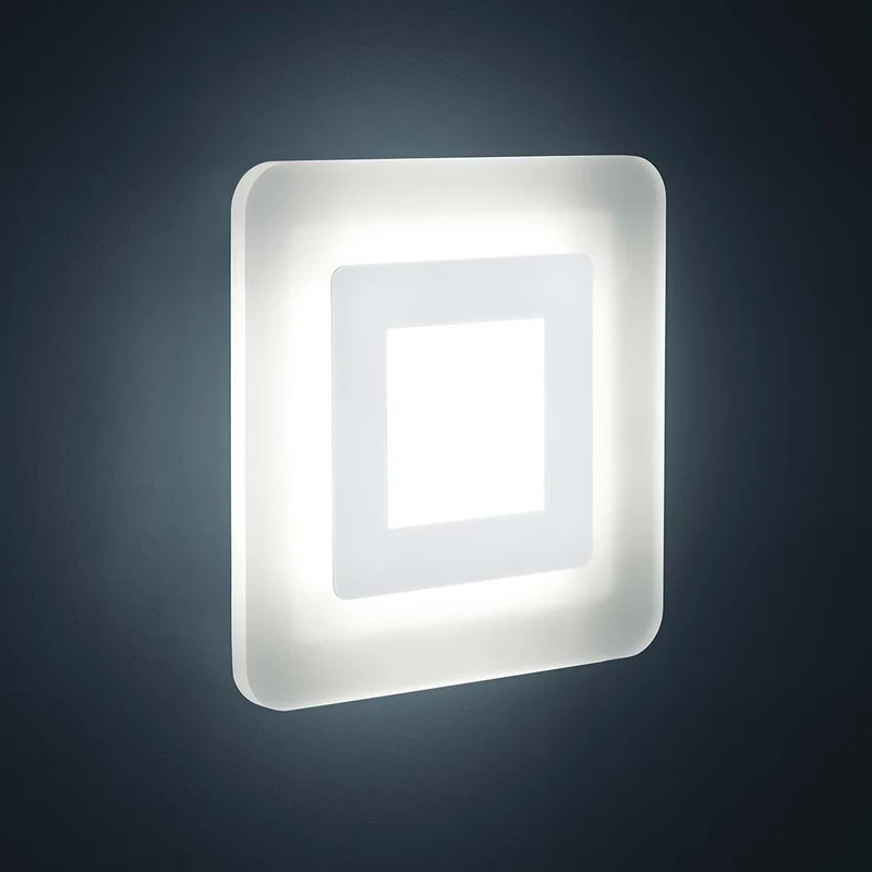 LED Deckenlampe Wes Weiß