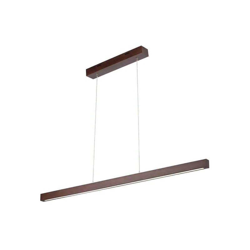 LED Pendellampe Smal 100cm Touch-Dimmer 1330lm Nuss