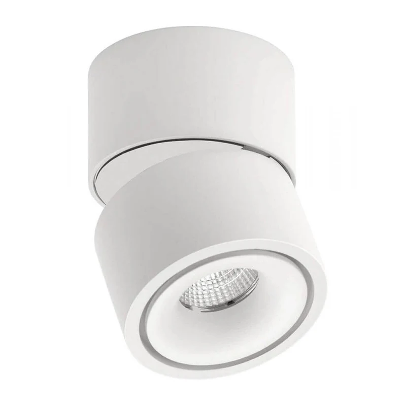 LED-Strahler Simple Mini Weiß, Schwarz + weiße Abdeckung