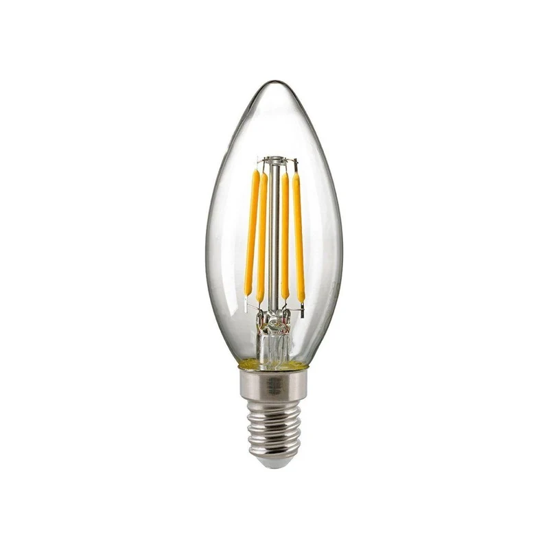 Glühbirne – Klares Glas, extra warmweiß, LED dimmbar | Sigor