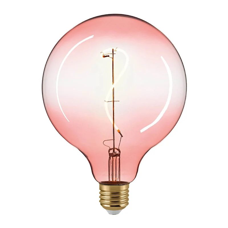Glühbirne – Pinke Kugel, Orient-Filament, LED dimmbar - Gizeh | Sigor