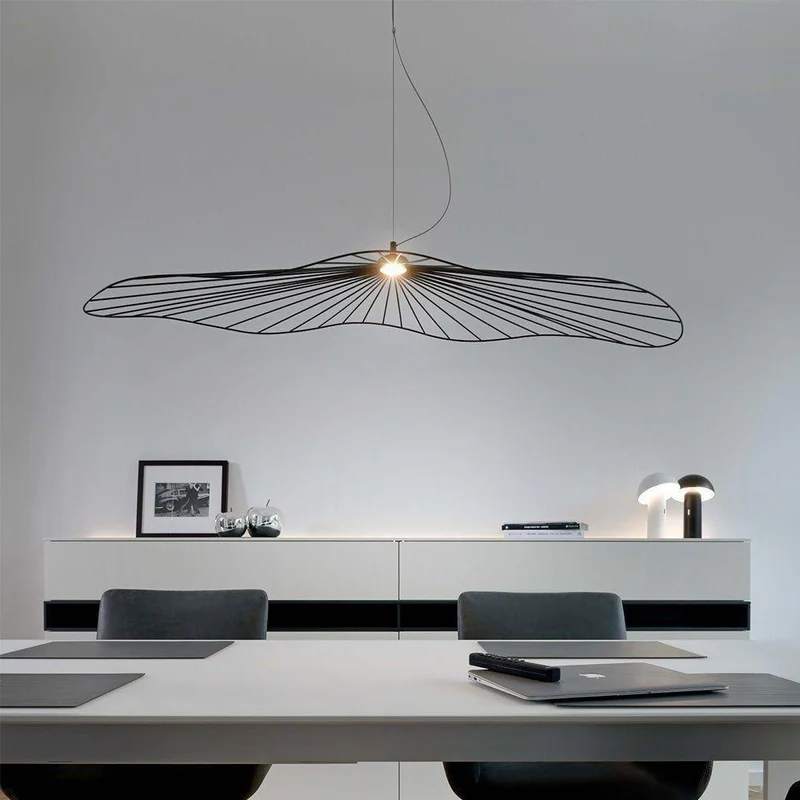 Pendelleuchte – Ovale Form, Metallgitter, Skulpturales Design - Mesh | Sompex