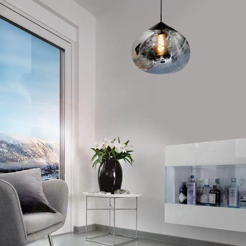 Pendelleuchte tropfenförmiges Design fließende Silhouette dekorative Raumskulptur - Drop | Sompex