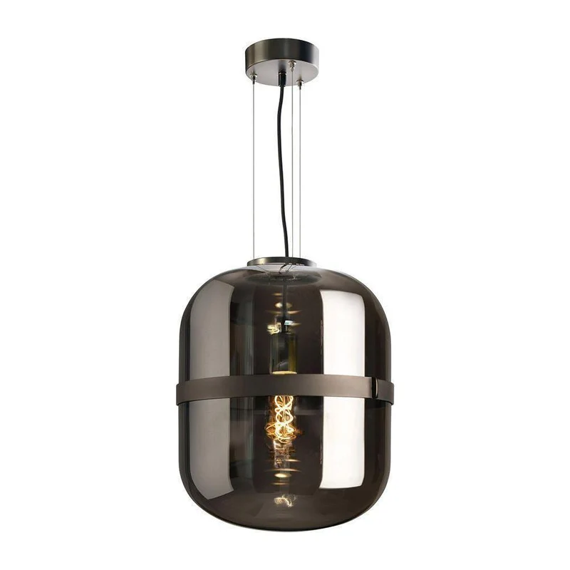 Tischleuchte kugelförmiges Glasdesign stabiler Metallfuß integrierte LED-Technik – BALONI | Sompex