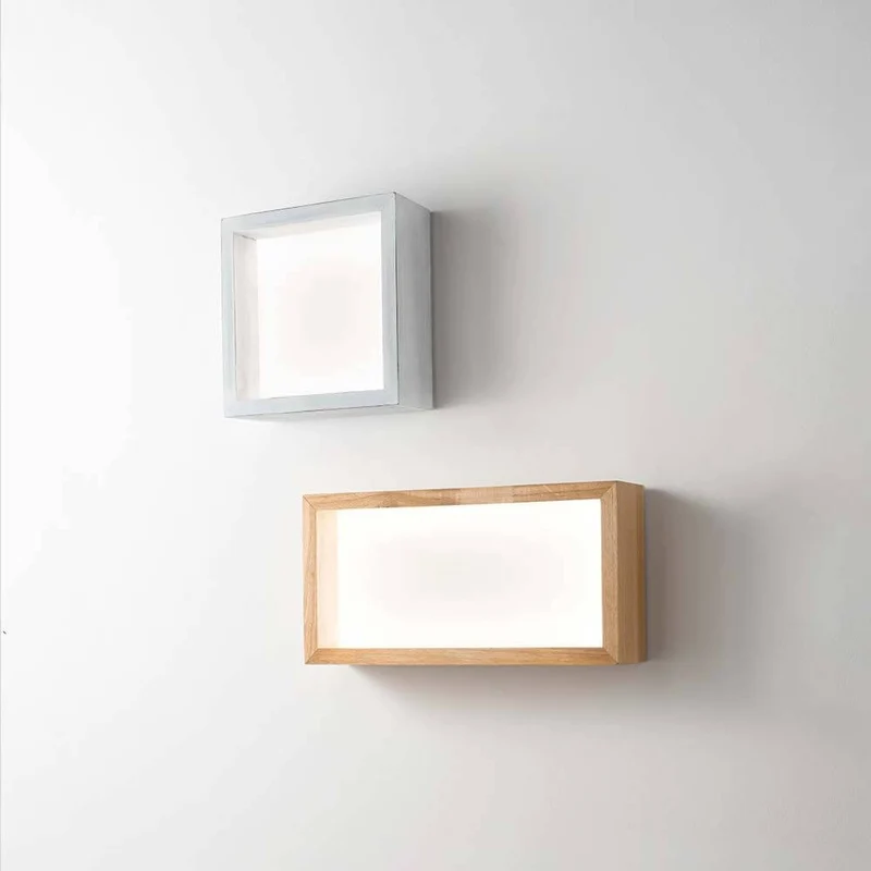 LED Wandleuchte Window 2610lm Vintage- Weiß