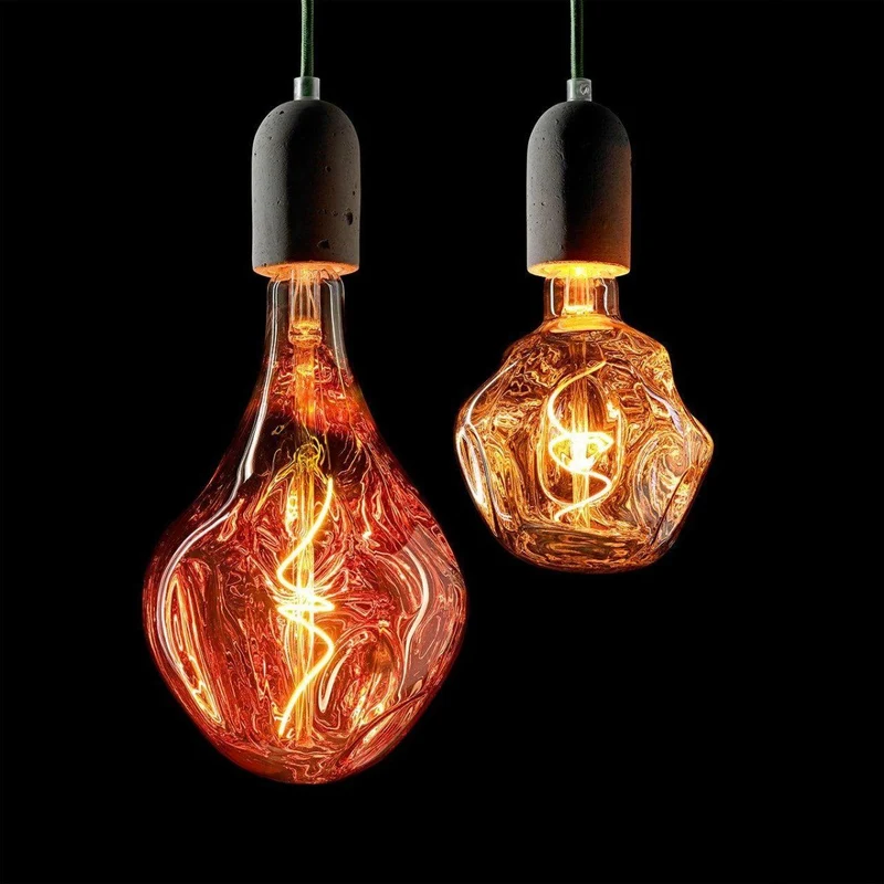 Glühbirne – Metall-Optik, 360° Licht, extra warm - Giant Ball | Sigor