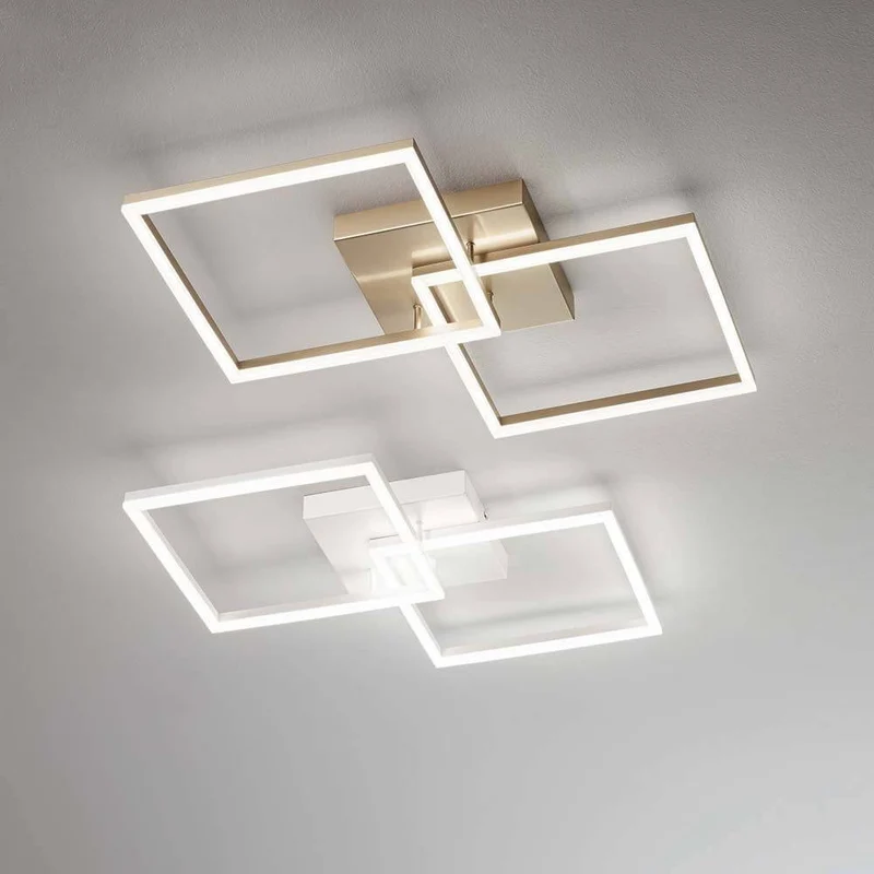 LED Deckenlampe Bard 5400lm Gold-Edelmatt