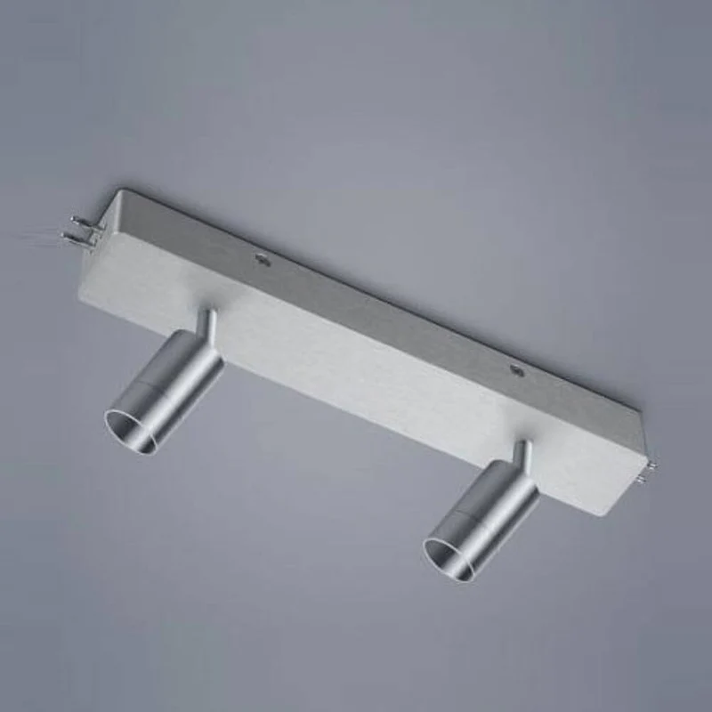 VIGO System 2er Strahlermodul und Mittelgehäuse Alu-matt