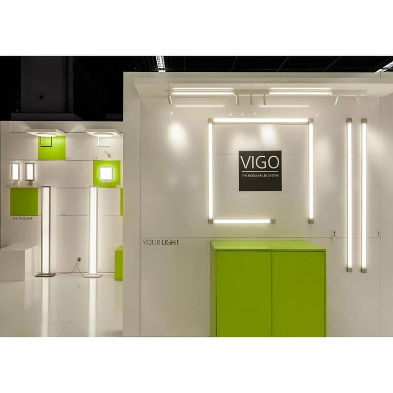VIGO System Netzteilgehäuse für Mitteleinspeisung Alu-matt