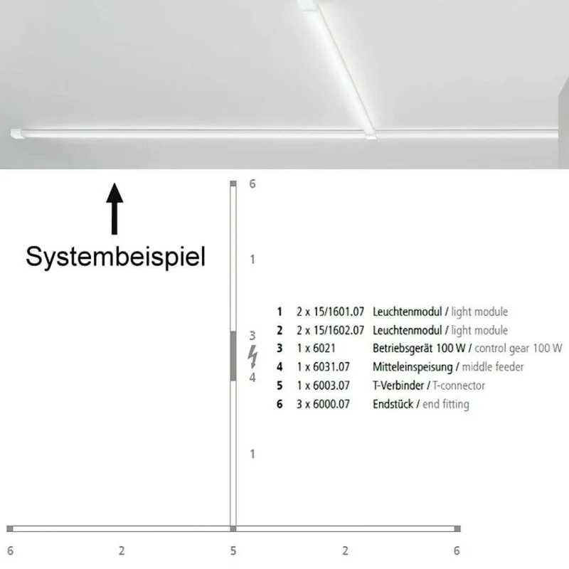VIGO System Netzteilgehäuse für Endeinspeisung Alu-matt