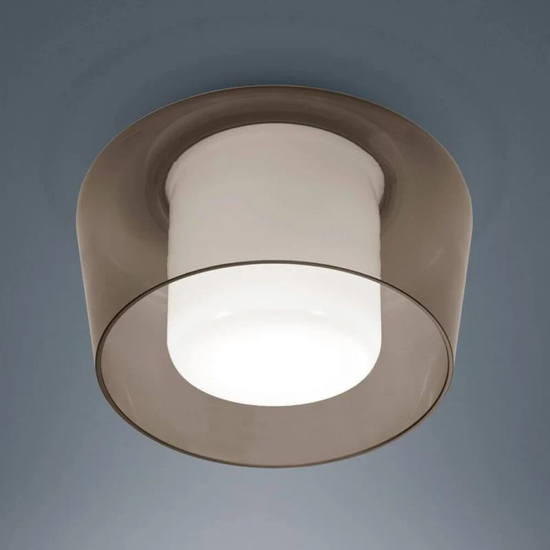 Canio Glas Deckenlampe Ø 26cm Amber