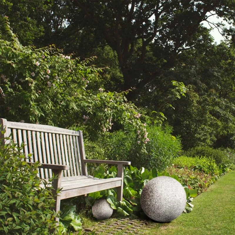 Steinoptik Gartenkugel Ø 49cm IP65