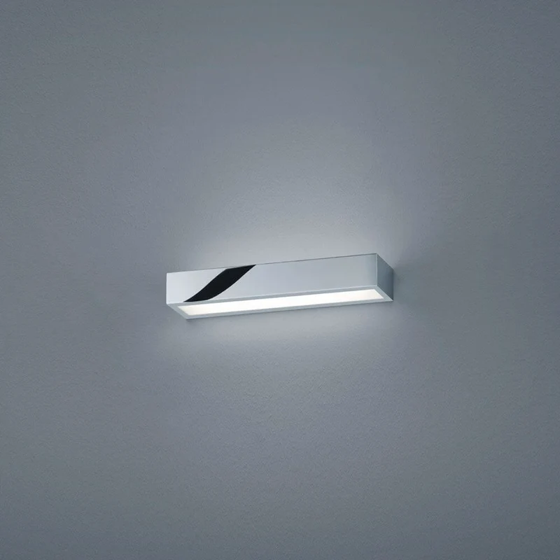 LED Spiegellampe Theia Lichtboard 30cm IP44 Chrom, Glas