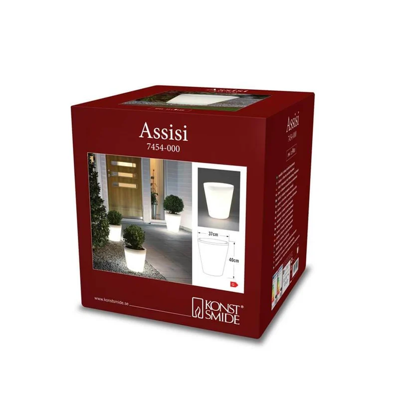 Assisi LED Pflanzentopf