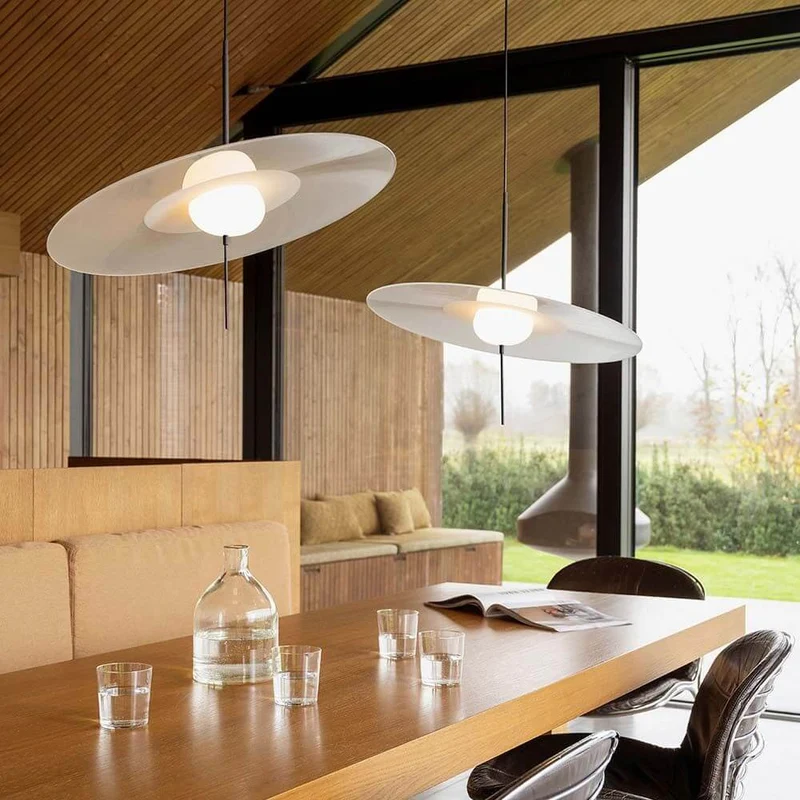 DCWéditions Mono LED Glas Hängeleuchte L