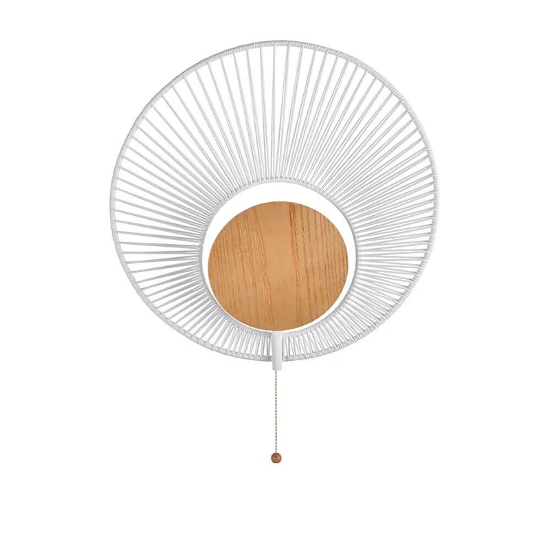 Forestier Wandleuchte Oyster mit Zugkabel