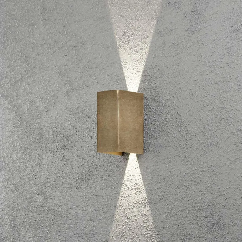 Cremona LED Messing Wandleuchte
