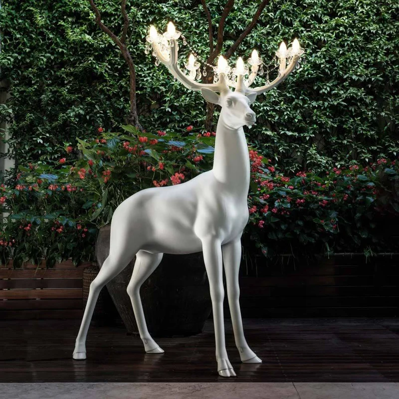 LED Sherwood Hirsch Außenstehleuchte IP55
