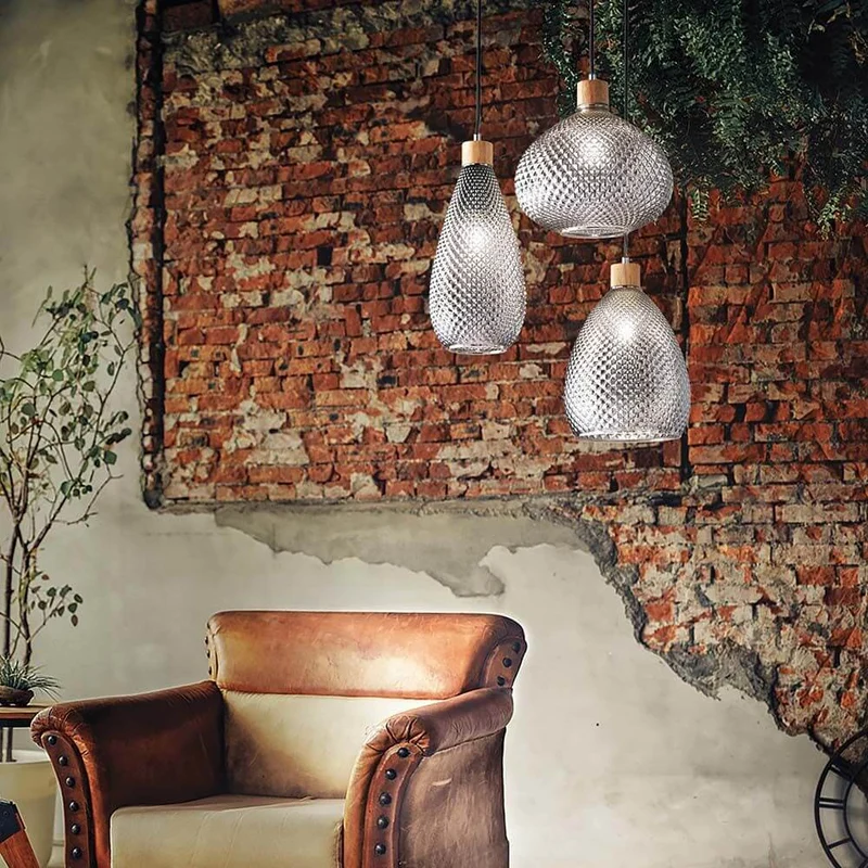 Bergen Glas Pendellampe