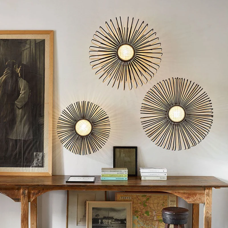 Forestier Lampenschirm Bamboo Ø 80cm Up