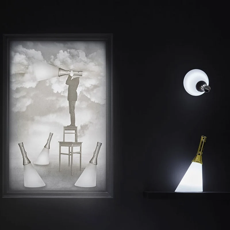Flash Metall Akku Tischlampe mit Fernbedienung