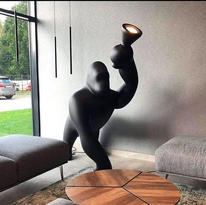 Kong XL Bodenleuchte Gorilla