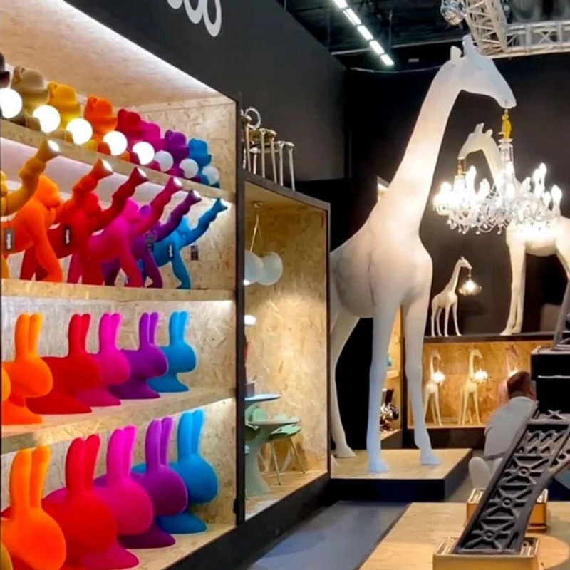 Giraffe in Love M Stehleuchte 265cm