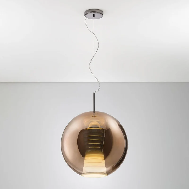 Fabbian Beluga Royal LED-Pendelleuchte Ø40cm
