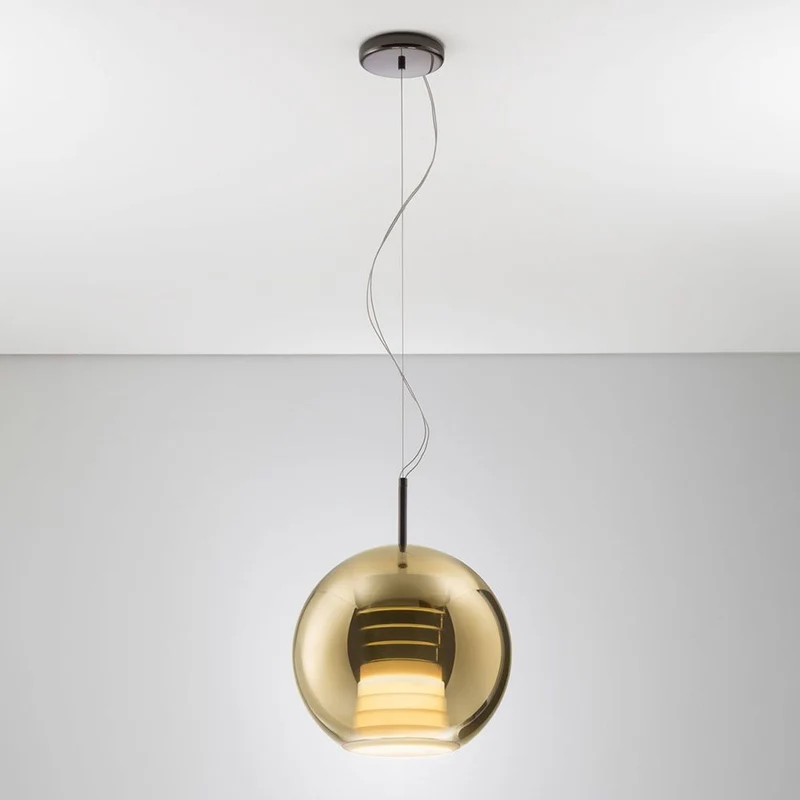 Fabbian Beluga Royal LED-Pendelleuchte Ø30cm