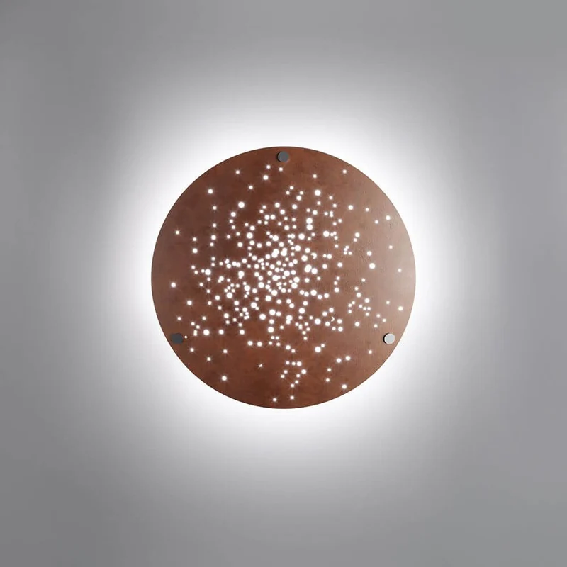 Fabbian Lens LED-Wandleuchte Ø 60cm