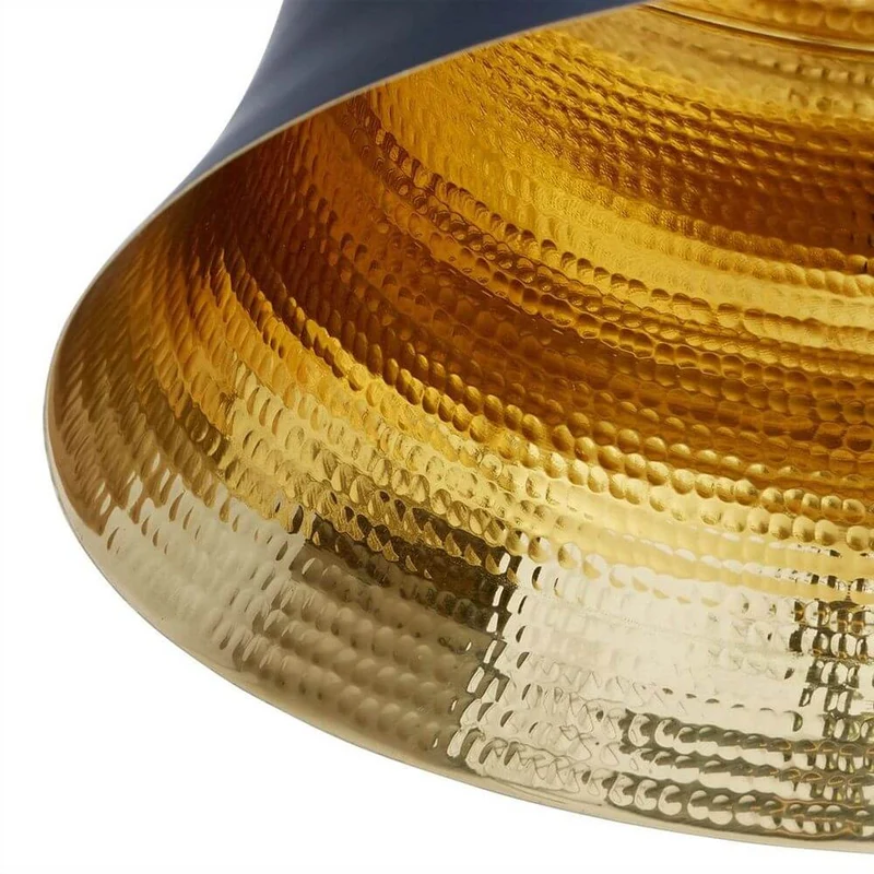 Tom Dixon Beat Waist LED Pendelleuchte Schwarz, Goldfarben