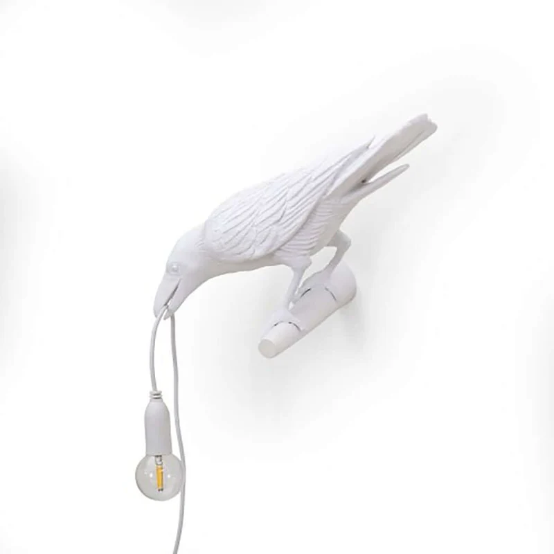 Seletti Bird Außen-Wandleuchte nach links Schauend