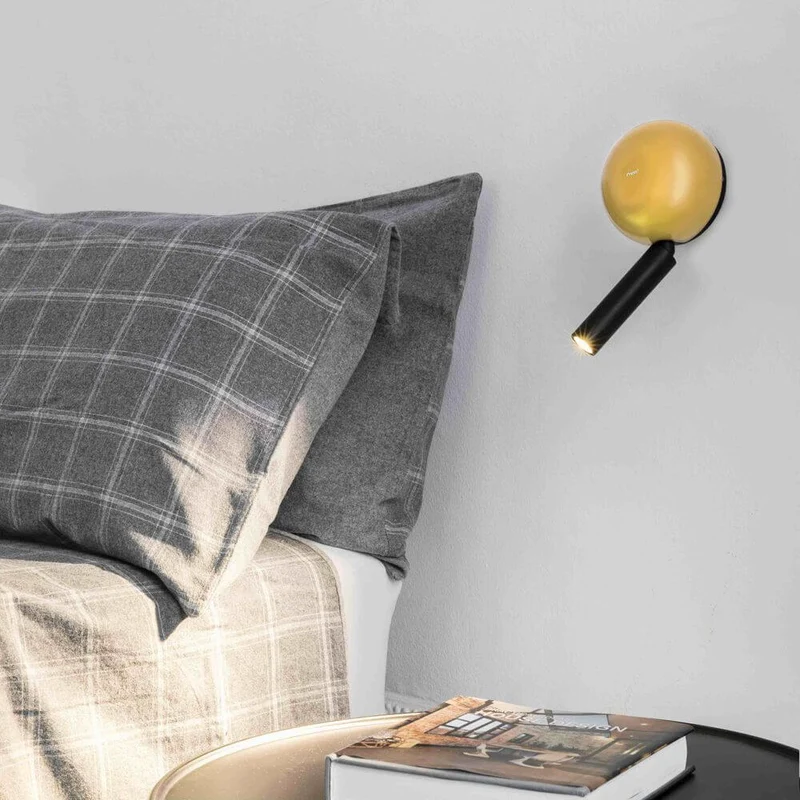 Press LED Wand-Leselampe