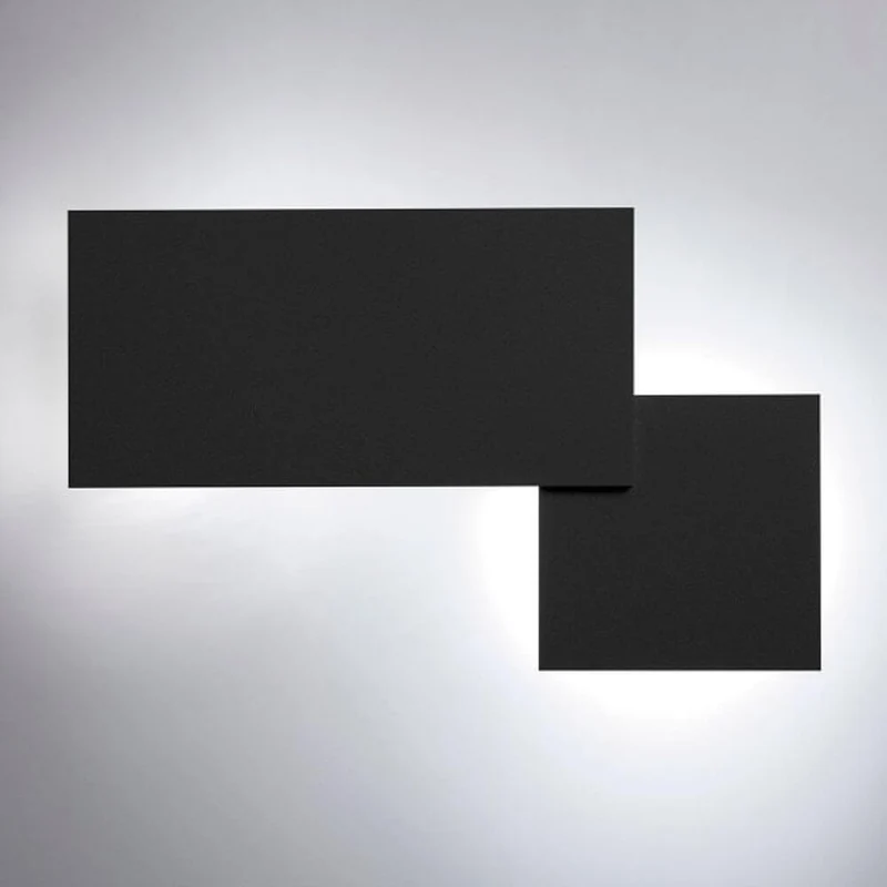 Lodes Puzzle Puzzle Double Square & Rectangle LED Wand- & Deckenlampe